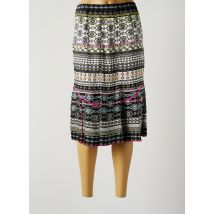 FRANCE RIVOIRE - Jupe mi-longue noir en polyester - Femme - Taille 40 - Modz
