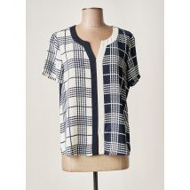 FRANCE RIVOIRE - Top bleu en polyester - Femme - Taille 40 - Modz