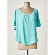 FRANCE RIVOIRE - Top bleu en polyester - Femme - Taille 40 - Modz