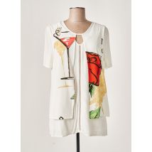MERI & ESCA - Blouse blanc en viscose - Femme - Taille 40 - Modz