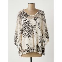 MERI & ESCA - Twin-set beige en polyester - Femme - Taille 40 - Modz