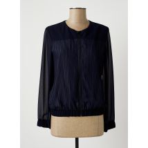 MERI & ESCA - Veste casual bleu en coton - Femme - Taille 40 - Modz