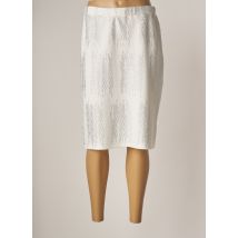 GUY DUBOUIS - Jupe mi-longue blanc en polyester - Femme - Taille 40 - Modz