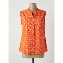 AGATHE & LOUISE - Top orange en coton pour femme - Taille 40 - Modz