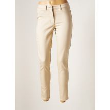 BARBARA LEBEK - Pantalon slim beige en coton - Femme - Taille 38 - Modz