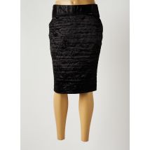 LUNA - Jupe mi-longue noir en coton - Femme - Taille 36 - Modz