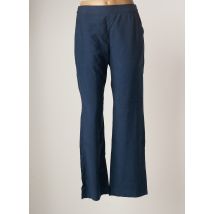 LA FIANCÉE - Pantalon droit bleu en viscose pour femme - Taille 36 - Modz