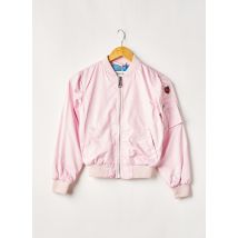 AMERICAN COLLEGE - Blouson rose en polyester pour fille - Taille 12 A - Modz