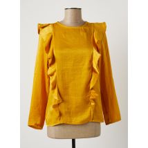 SWEED PARIS - Blouse jaune en polyester - Femme - Taille 38 - Modz