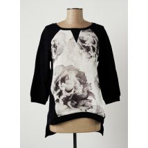 DEUX TWO - T-shirt noir en coton - Femme - Taille 36 - Modz