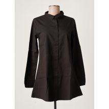REDSOUL - Chemisier noir en coton - Femme - Taille 38 - Modz