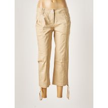LOLA ESPELETA - Pantacourt beige en coton - Femme - Taille 36 - Modz