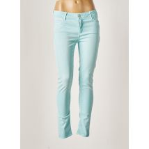 REIKO - Pantalon 7/8 bleu en coton - Femme - Taille TU - Modz