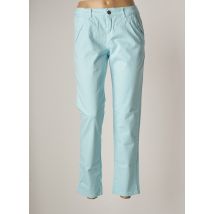 REIKO - Pantalon chino bleu en coton - Femme - Taille W30 - Modz