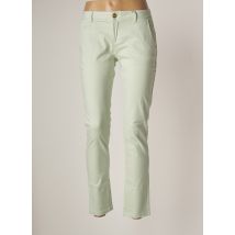 LAB DIP PARIS - Pantalon chino vert en coton - Femme - Taille W28 - Modz