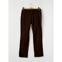 SPIRIT OF GANG - Pantalon 7/8 marron en coton - Femme - Taille W28 - Modz