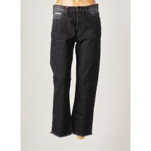 DONOVAN - Jeans coupe droite gris en coton - Femme - Taille TU - Modz