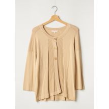 TERRE DE FÉES - Gilet manches longues beige en autre matiere - Femme - Taille 38 - Modz