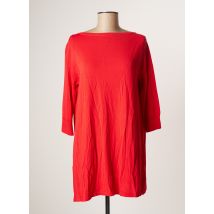 FRACOMINA - Pull tunique rouge en viscose - Femme - Taille 38 - Modz