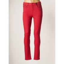 YEST - Jeans coupe slim rouge en coton pour femme - Taille 36 - Modz
