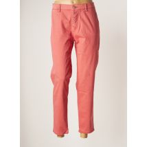 TOP SECRET - Pantalon chino rose en coton - Femme - Taille 48 - Modz