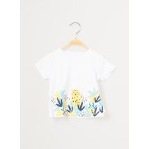 CARREMENT BEAU - T-shirt blanc en coton pour garçon - Taille 2 A - Modz