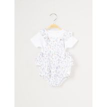CARREMENT BEAU - Ensemble pantalon blanc en coton - Fille - Taille TU - Modz