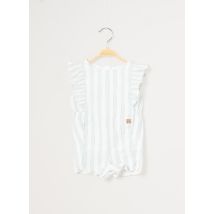 CARREMENT BEAU - Combishort blanc en coton pour fille - Taille 18 M - Modz