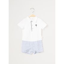 CARREMENT BEAU - Combishort blanc en coton pour garçon - Taille 3 M - Modz