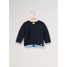CARREMENT BEAU - Gilet manches longues bleu en coton - Enfant - Taille TU - Modz