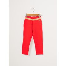CARREMENT BEAU - Legging rouge en viscose - Fille - Taille TU - Modz