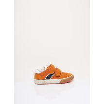 PALLADIUM - Baskets orange en cuir pour garçon - Taille 24 - Modz