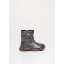 XTI - Bottines/Boots gris en cuir pour fille - Taille 24 - Modz