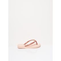 HAVAIANAS - Tongs rose en autre matiere pour fille - Taille 29 - Modz