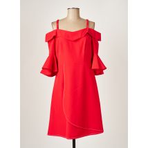 PAUL BRIAL - Robe mi-longue rouge en polyester pour femme - Taille 36 - Modz