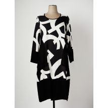 G!OZE - Robe mi-longue noir en viscose - Femme - Taille 42 - Modz