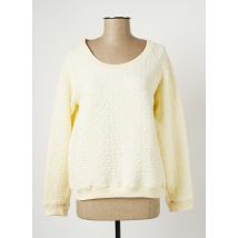 PAUL BRIAL - Sweat-shirt beige en coton - Femme - Taille 36 - Modz