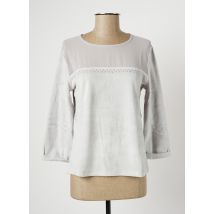 PAUL BRIAL - Top gris en coton - Femme - Taille 36 - Modz
