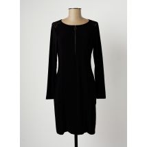 MALOKA - Robe mi-longue noir en polyester - Femme - Taille 36 - Modz