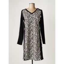 MALOKA - Robe courte noir en polyester - Femme - Taille 38 - Modz