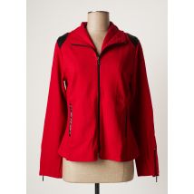 MALOKA - Veste casual rouge en viscose pour femme - Taille 44 - Modz