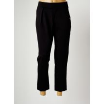 MALOKA - Pantalon 7/8 noir en viscose - Femme - Taille 38 - Modz