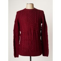 QUINZE & TREIZE - Pull rouge en acrylique - Homme - Taille S - Modz