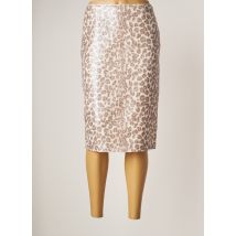 WEILL - Jupe mi-longue beige en polyester - Femme - Taille 38 - Modz