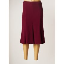 WEILL - Jupe mi-longue rouge en polyester - Femme - Taille 38 - Modz
