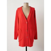TOP SECRET - Veste casual rouge en viscose - Femme - Taille 38 - Modz