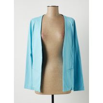 TOP SECRET - Veste casual bleu en coton - Femme - Taille 38 - Modz