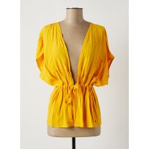 SURKANA - Veste casual jaune en viscose pour femme - Taille 38 - Modz