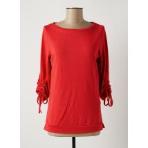 TOP SECRET - Pull rouge en viscose - Femme - Taille 38 - Modz