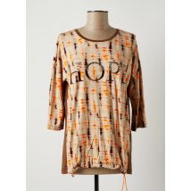 TOP SECRET - Top marron en viscose - Femme - Taille 38 - Modz